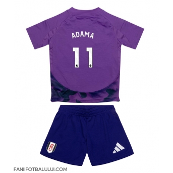 Fulham Adama Traore #11 Echipament de Fotbal Replică 2024-25 Copii Treilea (+ Șorturi)